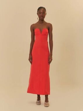 chinese dress ladies Farm Rio Royal Garden Crochet Midi Dress main image 1